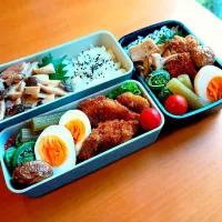 次男・私弁当|tamagomagomagoさん