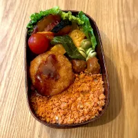 コロッケ天ぷら弁当| Dandaddyさん