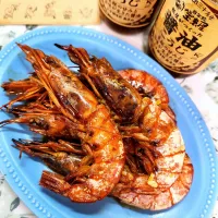 🔷三重県産🦐赤海老のしょうゆ糀焼き🔷|@きなこさん
