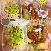 体育祭前のお弁当❶♡|miiina・＊・さん