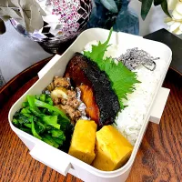 ぶりの照り焼き弁当|Mikaさん
