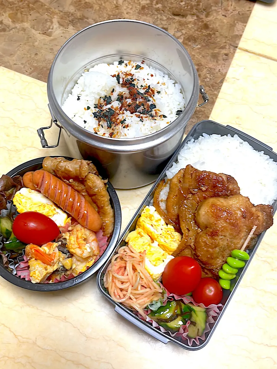 生姜焼き弁当|めぐりんさん