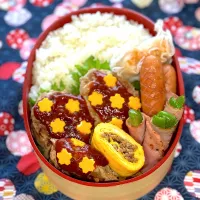 5月13日⚾️ハンバーグ弁当| ponchanさん