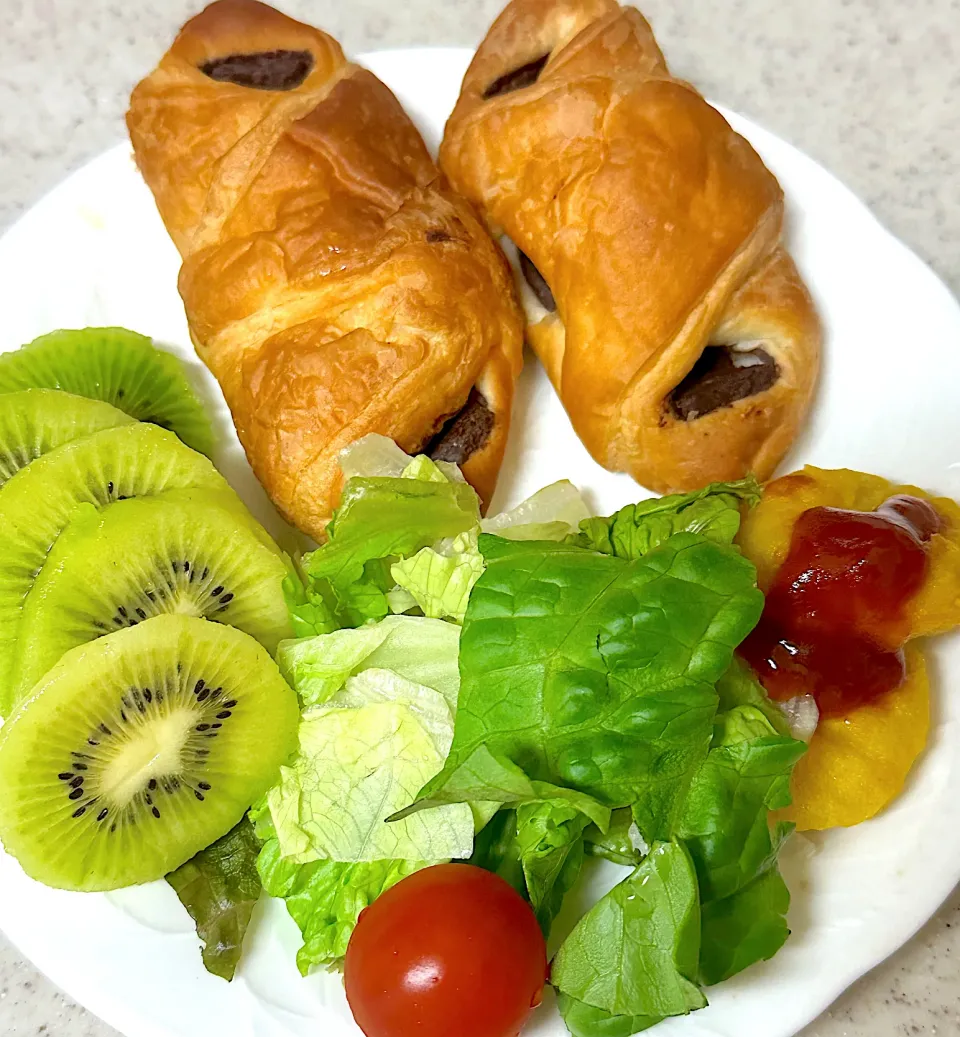 チョコクロワッサンモーニング|besさん