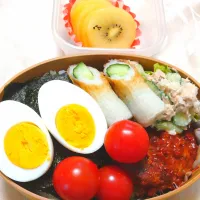 5/13のお弁当🍱
海苔弁当|卯月さん