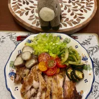 2025/5/12   Mさんに触発されて、胡桃ごまみそだれうどん　Udon Noodles Walnut Sesame Miso Sauce Inspired by M| 19 Boys & 野鳥さん