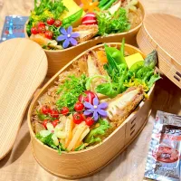 筍の肉巻フライ弁当