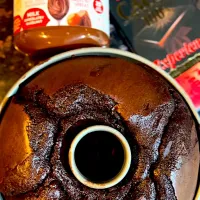 Swissチョコカカオ100%とヘーゼルナッツチョコペーストのシフォンケーキ(米粉  もち粉) 研究|💍ごはん🍚さん