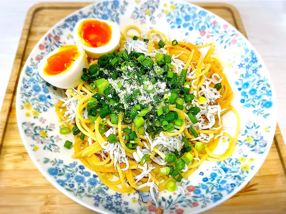 しらす明太子パスタ|shioshioさん