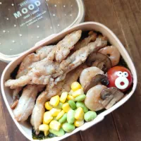 漢の…次女用🍱せせり海苔弁当|ᵏᵒᵘさん