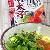 博多明太子うどん🥰ランチ🙂|🐧ペンギン2さん