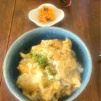 ランチ♯親子丼|小松菜さん