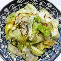 レタスの塩昆布和え|あやもこさん