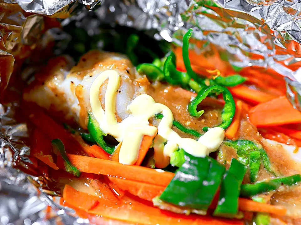 たらの味噌ホイル焼き|アリーさん