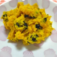 かぼちゃと黒豆のサラダ|藤さんちのごはんさん