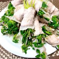豆苗の肉巻き🌱|ちゃっぴ〜さん