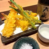 天ぷらと鹿児島の地酒|れりさん