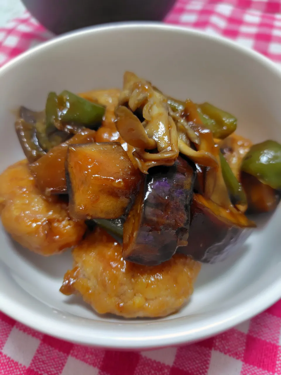 豚こまつくねと野菜炒め|藤さんちのごはんさん