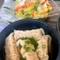 Dumpling soup & salad| 🌺IAnneさん