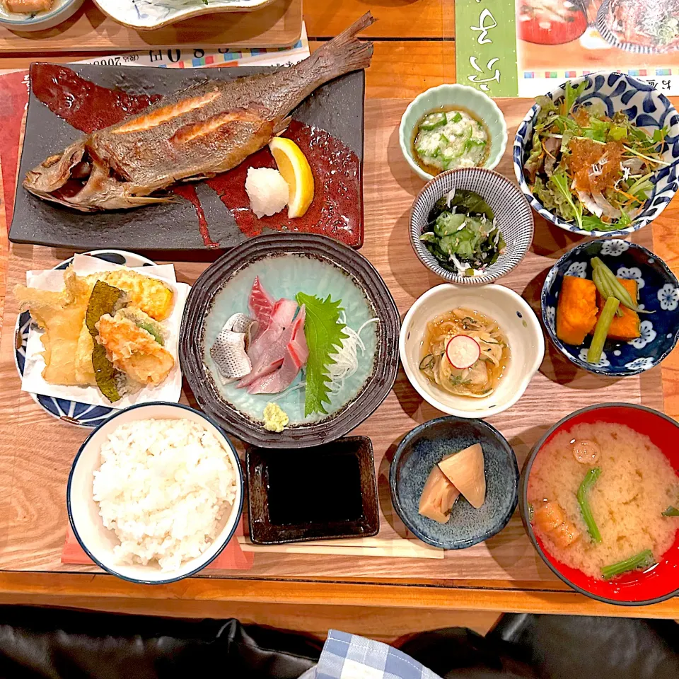 焼き魚御膳|ぷーはるひゅうさん