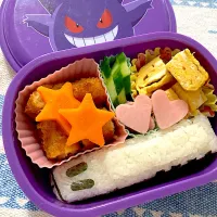2025/5/14☆次男☆年長の春遠足のお弁当🍀|ちーさん