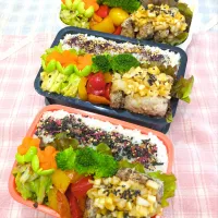 鯖の竜田揚げねぎソース弁当❤| みちゅあしさん