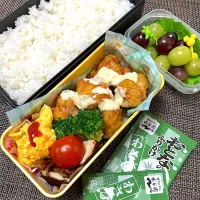 中学生のお弁当　チキン南蛮弁当|柚子きりかさん