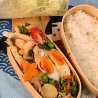 本日のお弁当〜ほぼ野菜弁当|f.1125beさん