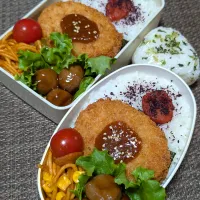 高校生、中学生弁当·͜·|ゆ☺︎︎さん