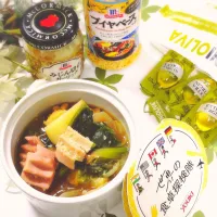 魚二ソ×ほうれん草のブイヤベース風 ·͜·♡|fumiさん