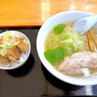 山塩ラーメンセット🍜|utayataさん