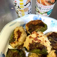 鶏胸肉とハンペンの味噌味焼き|ちいこさん