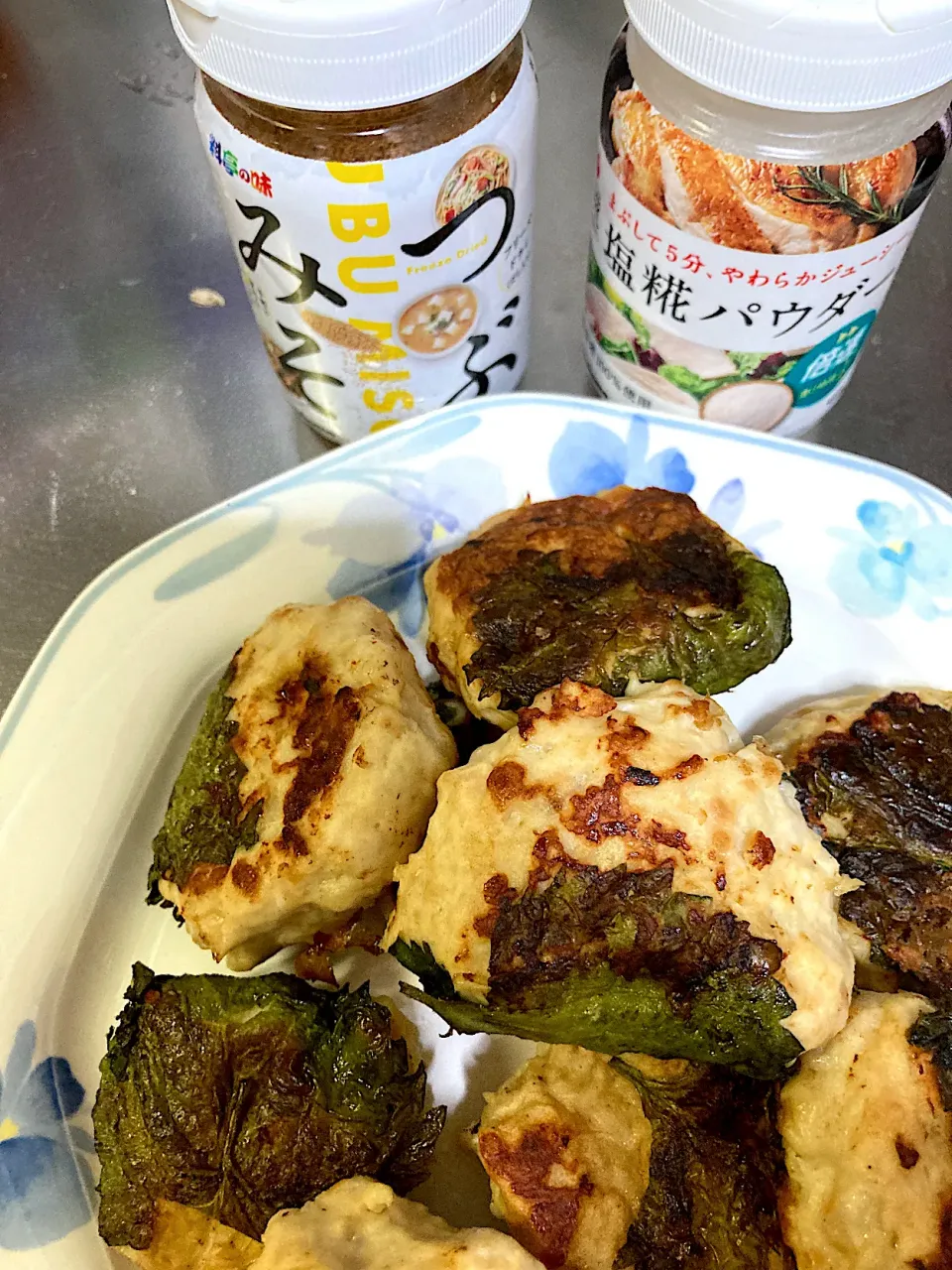 鶏胸肉とハンペンの味噌味焼き|ちいこさん