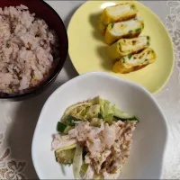 卵焼きの練習、息子の昼ごはん| m.rafuさん