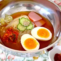 あるもので冷麺|つるひめさん