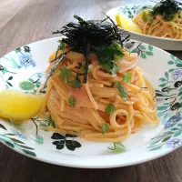 明太子スパゲティ|古尾谷りかこさん