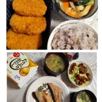夜ごはん出来ました!
