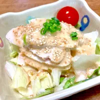 チキンサラダ🥗|まいりさん