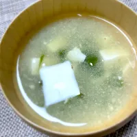 豆腐とめかぶの味噌汁| 藤田 まり子さん