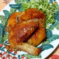 ナンプラー香る焼き手羽先😋