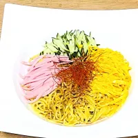 【冷やし中華　激辛ラー油　山椒】|じいちゃんさん