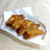 フライにはコピー用紙の敷物| かっちゃん杉さん