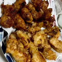 塩と醤油唐揚げ|にょるりさん