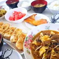夕食(*ˊ˘ˋ*)|プリン☆さん