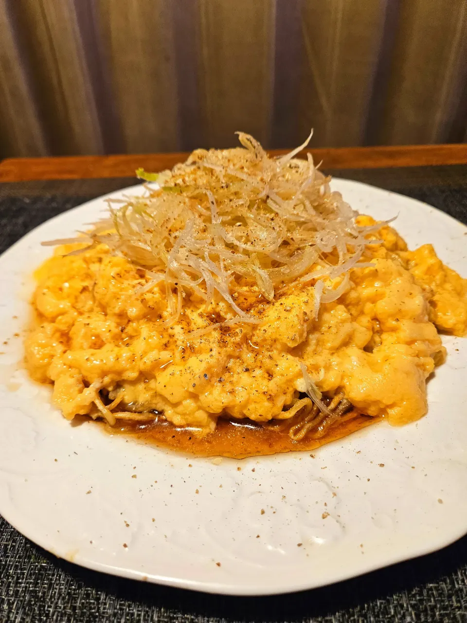 卵餡掛けの焼きそば|のづすけさん