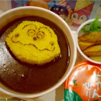 アンパンマンミュージアムカレーパンマンのカレー|ももみさん