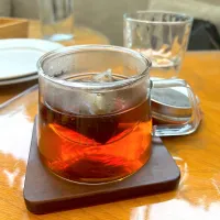 Misty blue mint tea|skyblueさん