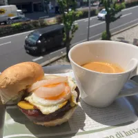 ハンバーガーのモーニング| Kさん