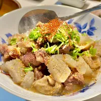 馬スジの味噌煮込み|ぎんさん