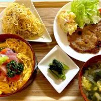 生わさびもらったのでちらし寿司|あささん